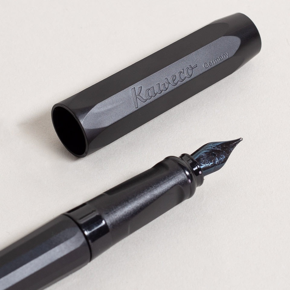Kaweco Perkeo Füllfederhalter All Black in Schwarz – Füllfederhalter