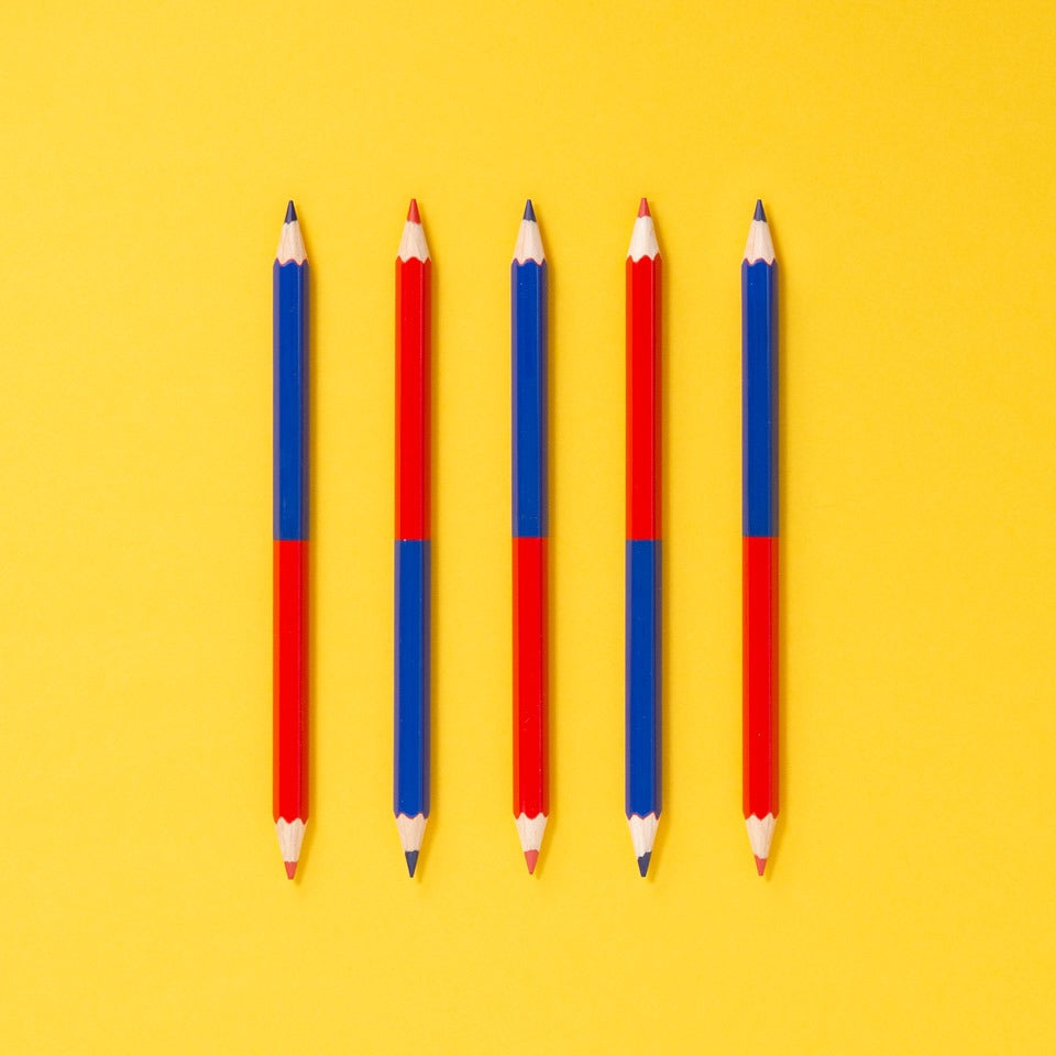 Koh-I-Noor Rot-Blau-Stift – Buntstift
