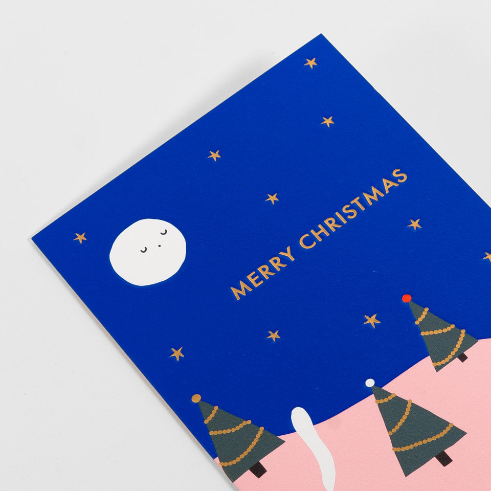 Lagom Weihnachtskarte Merry Christmas Winterzauber – Grußkarte