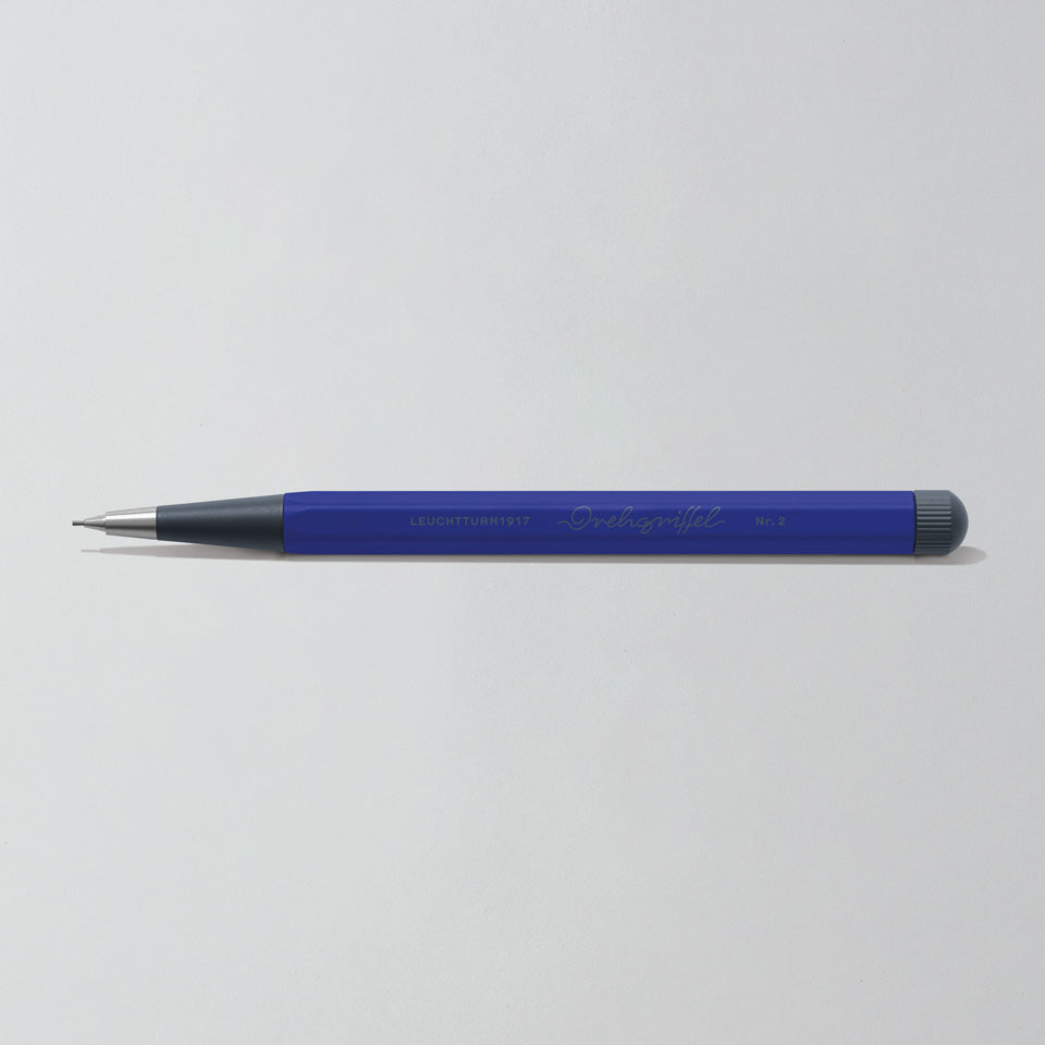 Leuchtturm Drehgriffel Bleistift 0,7 mm in Ink, Aufsicht #Farbe_Ink
