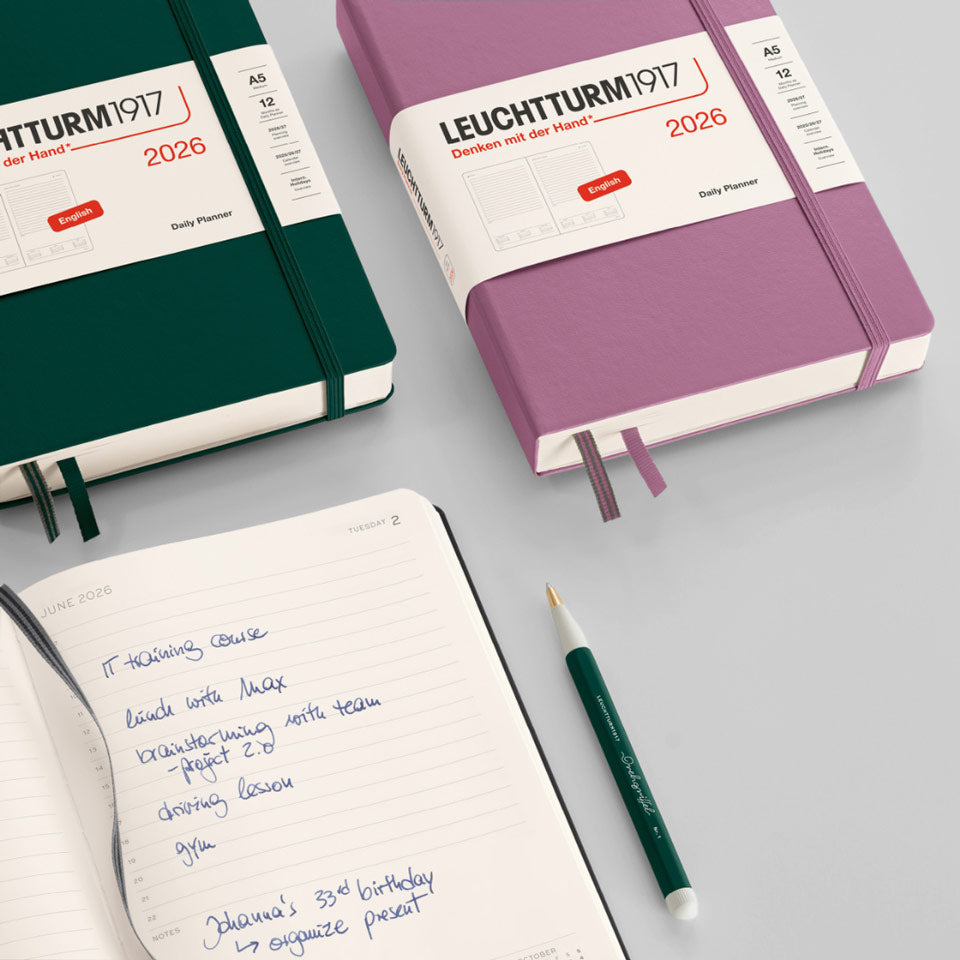Leuchtturm Tageskalender 2026 liniert – Tageskalender