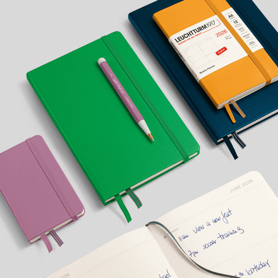 Leuchtturm Wochenkalender 2026 Hardcover – Wochenkalender