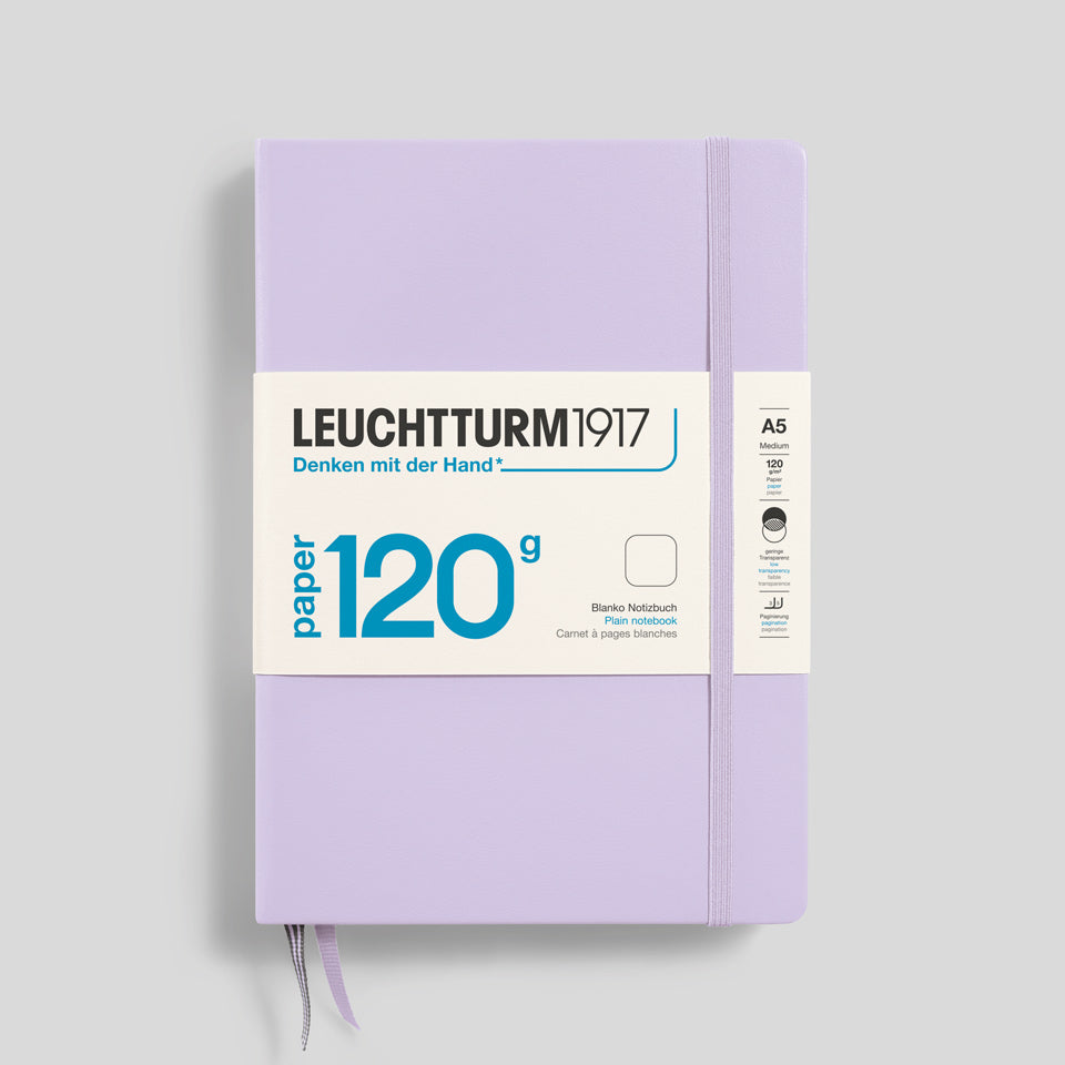 Leuchtturm A5 Notizbuch 120g Lila – Notizbuch