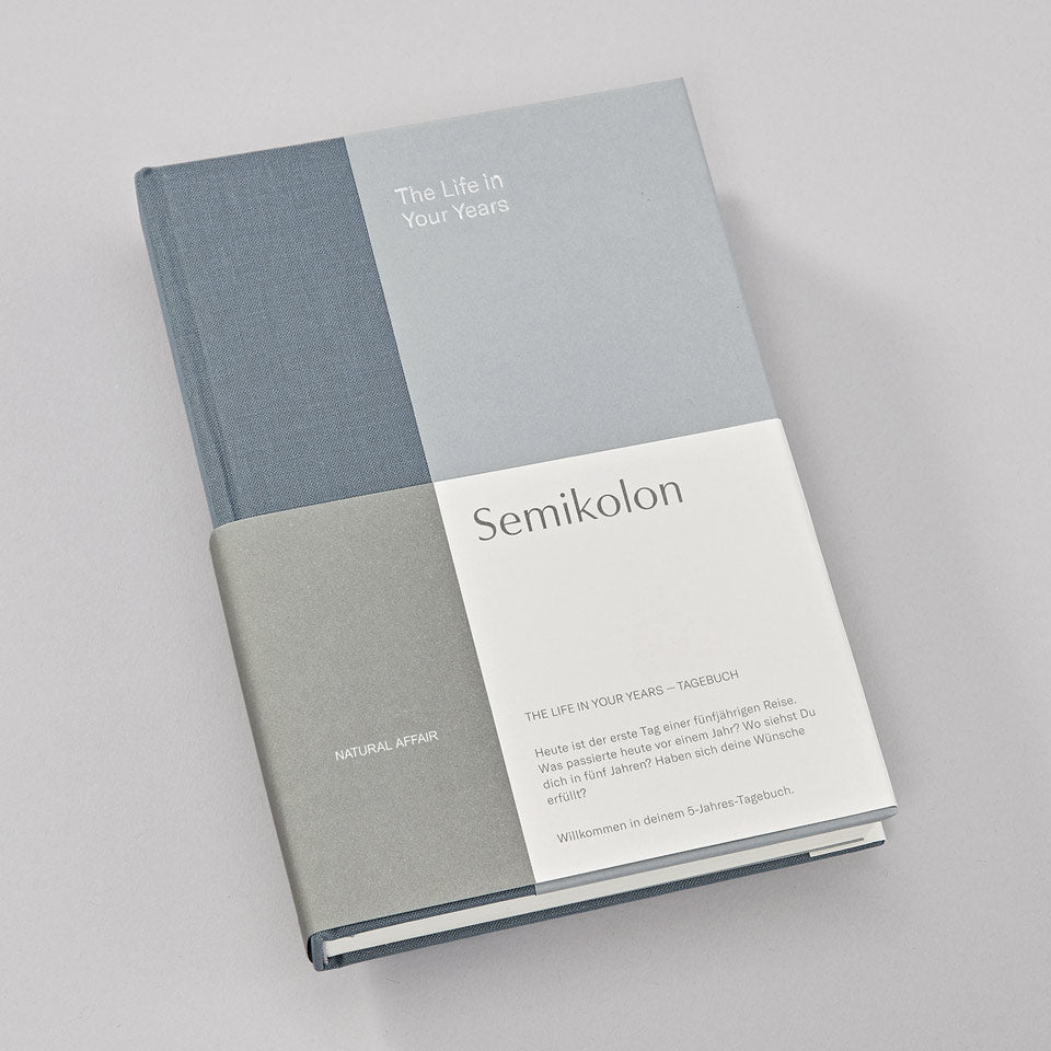 Semikolon Fünfjahresbuch The Life in Your Years – Undatierte Kalender
