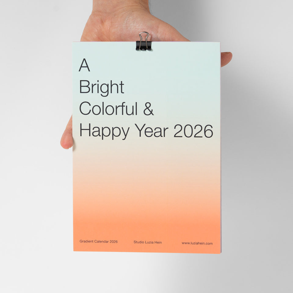 Gradient Calendar 2026