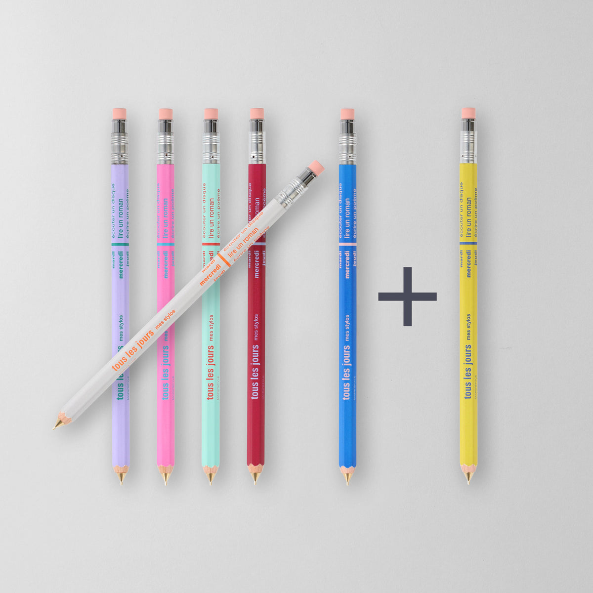 Druckbleistift »Tous les Jours« 7er-Set
