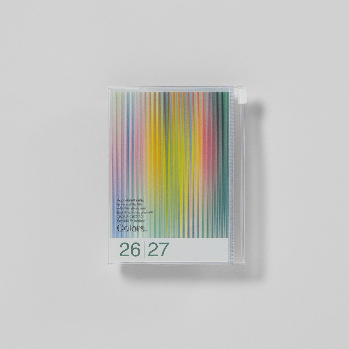Mark's Taschenkalender A6 2026/27 Verlauf „Colors.", Farbe Grün #Farbe_Green