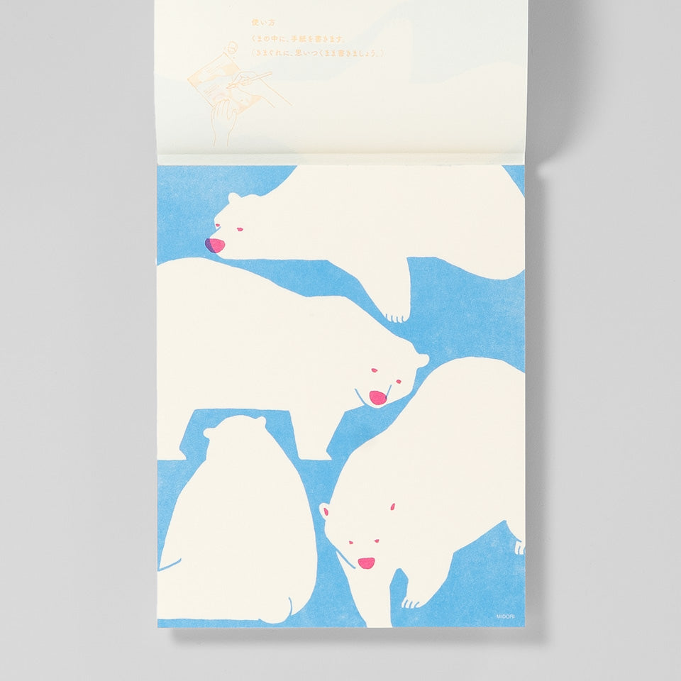 Midori Briefpapier Eisbären – Briefpapier & Umschläge