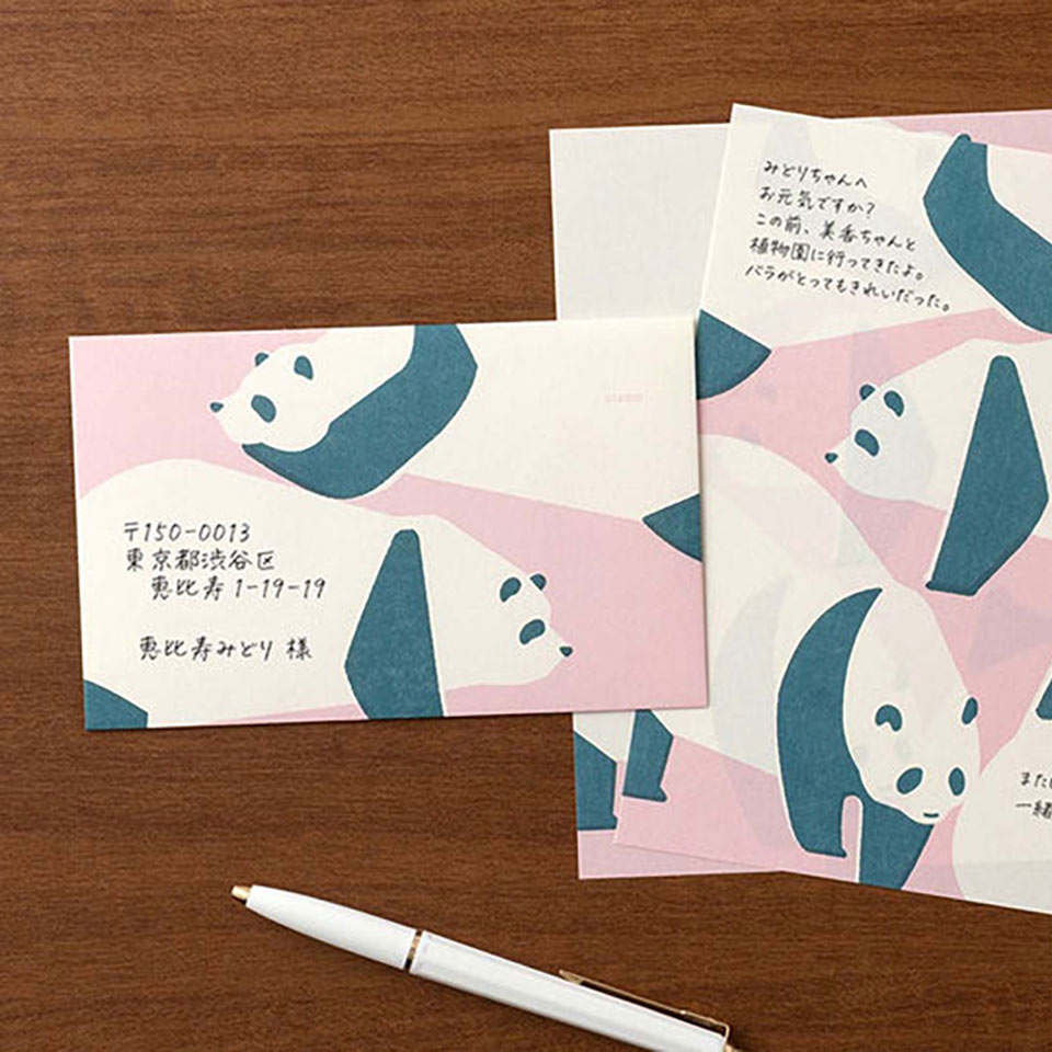 Midori Briefpapier Panda – Briefpapier & Umschläge