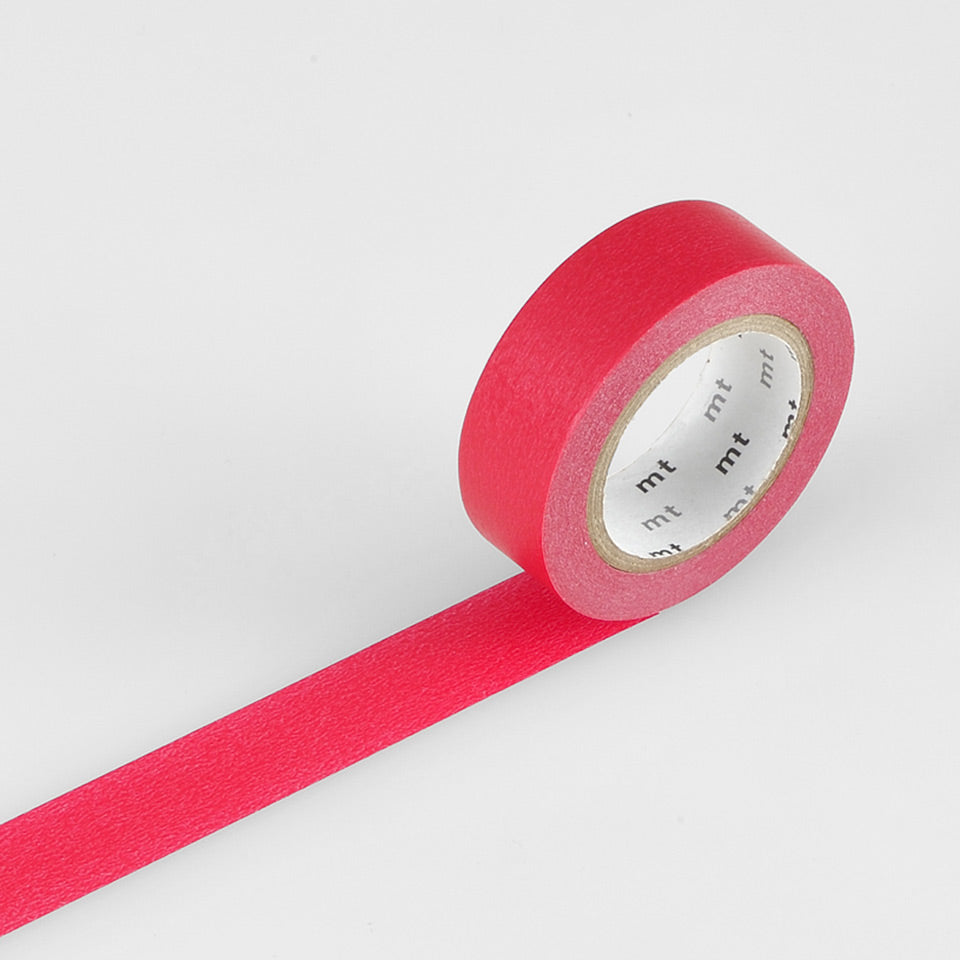 mt Masking Tape einfarbig in Red, Aufsicht #Farbe_Red
