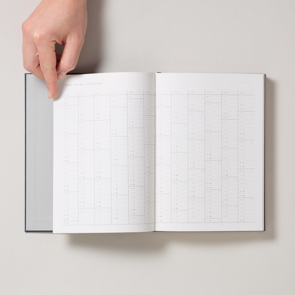 Notem Alva Annual Journal A5 Kalender 2026 B-Ware – Wochenkalender