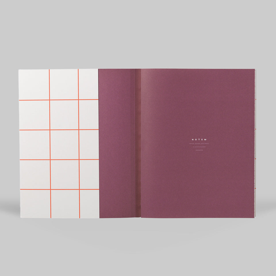 Notem Uma Notebook L Notizbuch groß grau – Notizbuch