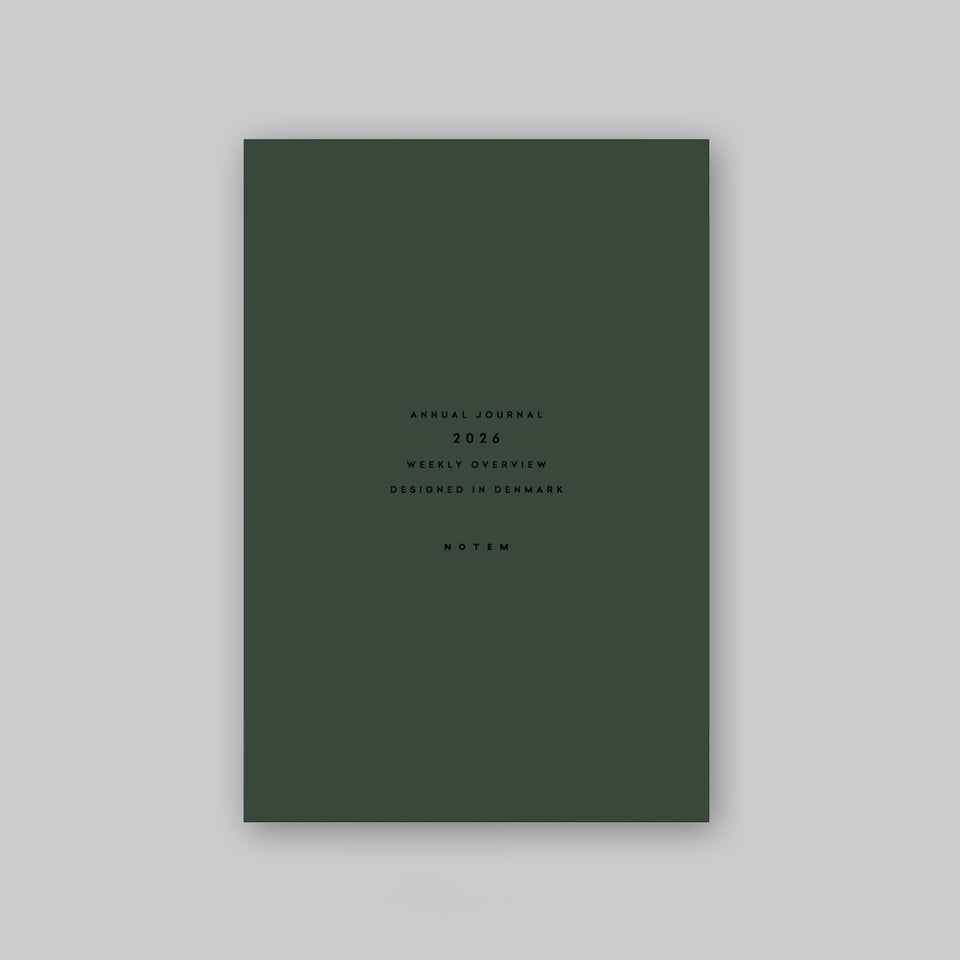 B-Ware: A5 Kalender Notem Alva Annual Journal 2026