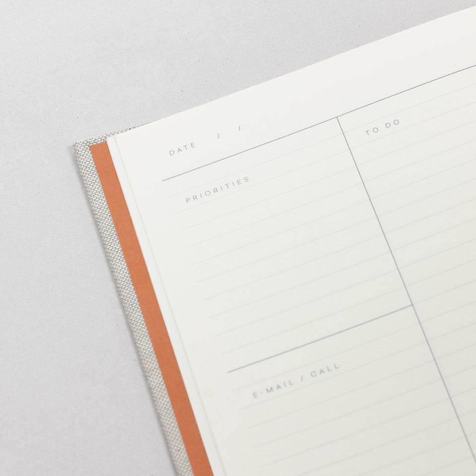 Notem Even Work Journal Arbeitsbuch groß grau – Notizbuch