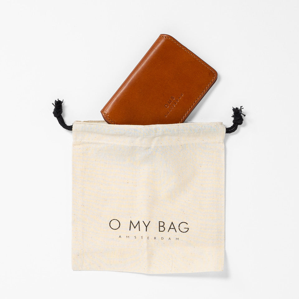 o my bag Visitenkartenetui Leder braun – Geldbeutel & Visitenkartenetuis