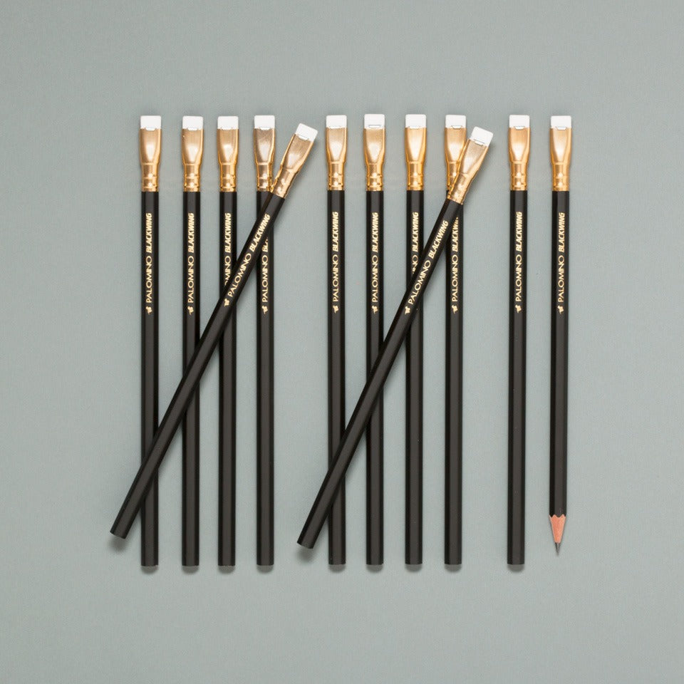 Blackwing Bleistift Palomino 12er Set 6B Matte – Bleistifte
