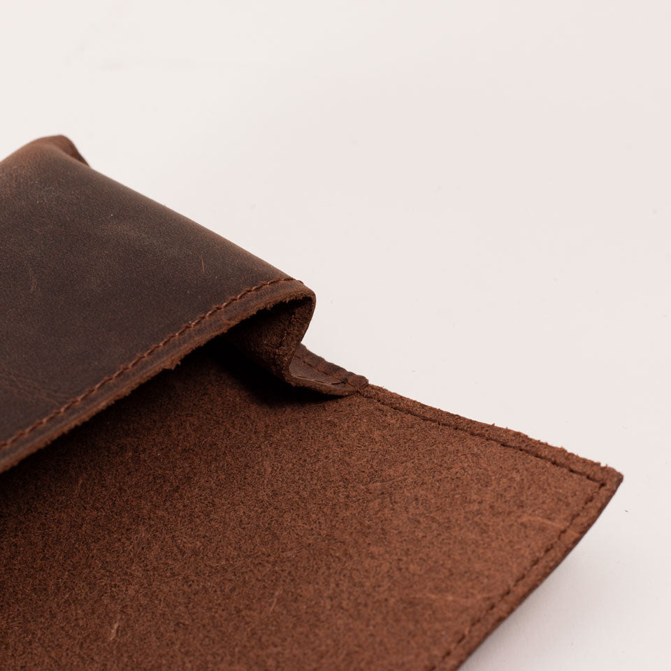 Papoutsi Wickelmäppchen aus Leder – Mäppchen & Stiftetuis