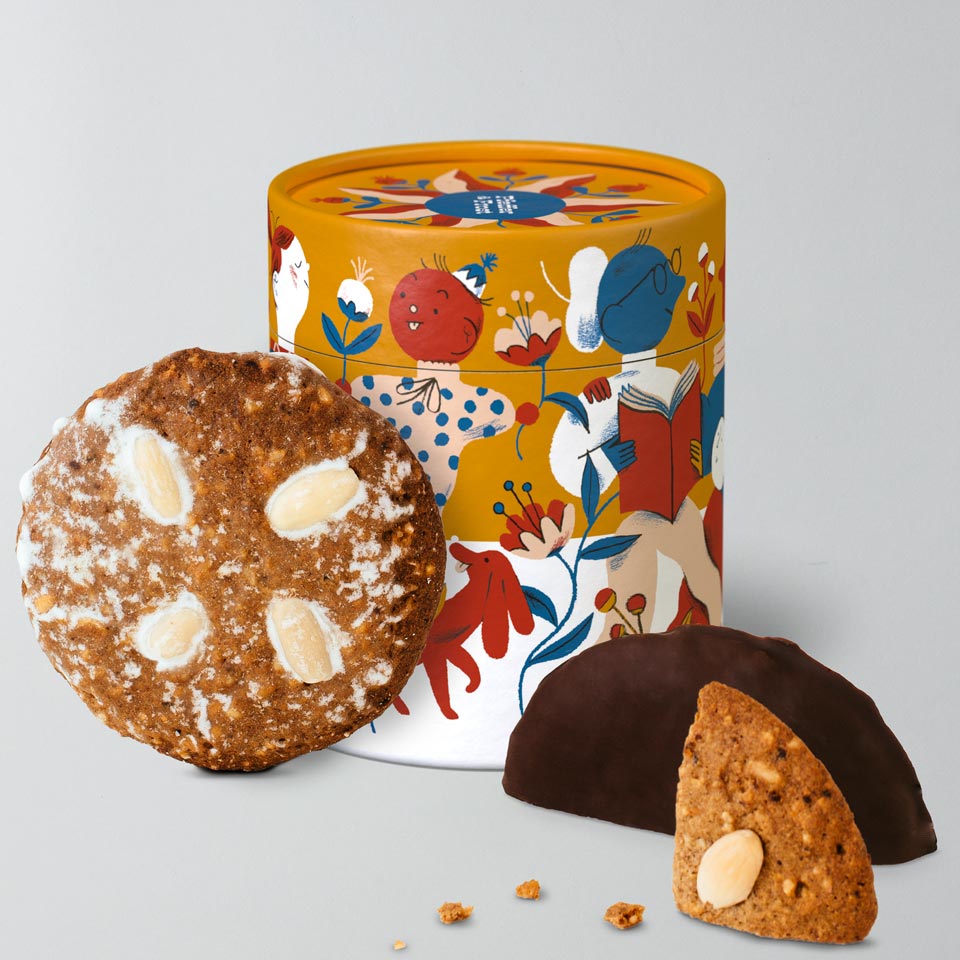 Pfeffer & Frost Lebkuchendose Charlotte Dumortier – Süsses