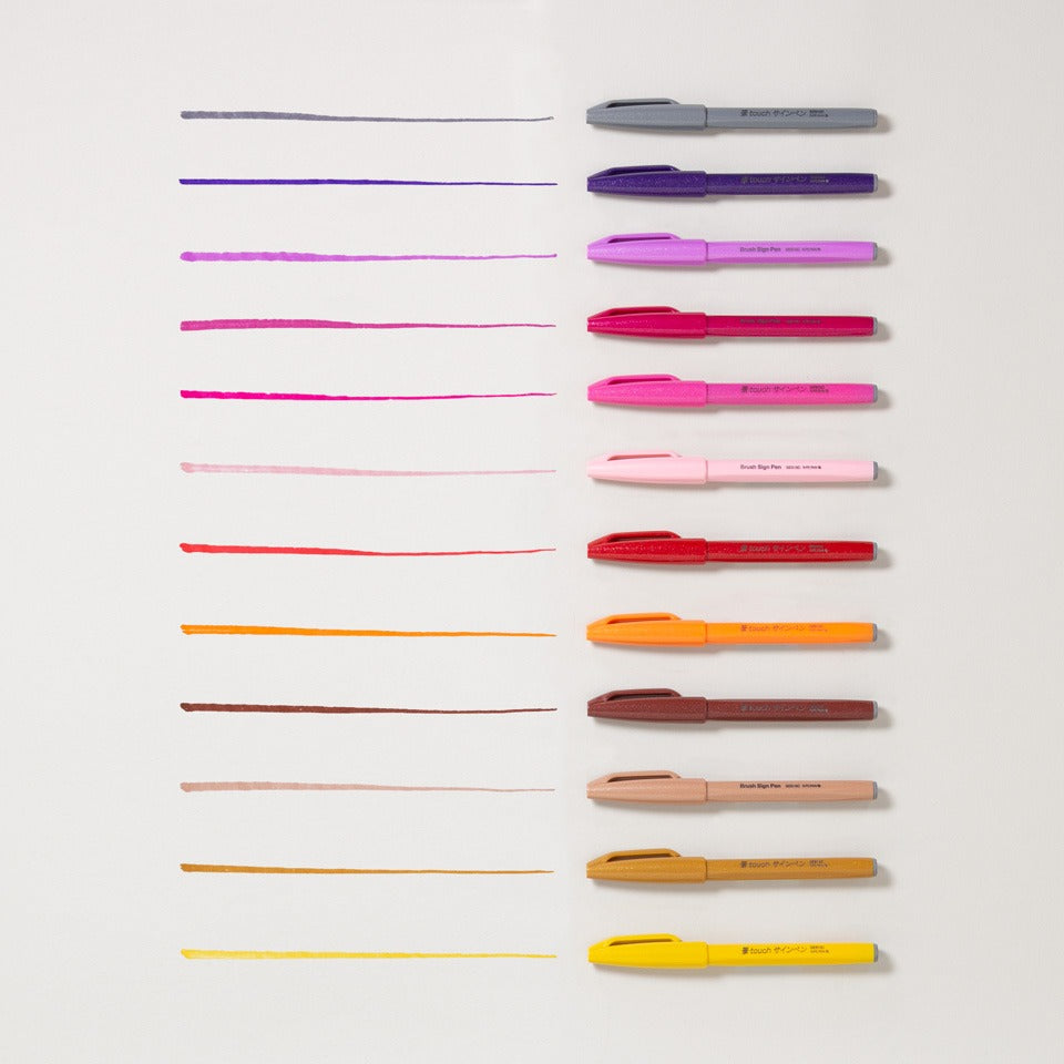 Pentel Brush Sign Pen Pinselstift – Filzstifte/Fineliner