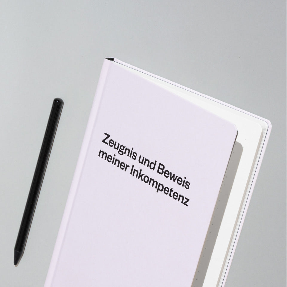 Schlechte Karten Oh No Notes Notizbuch hellrosa – Notizbücher & Hefte