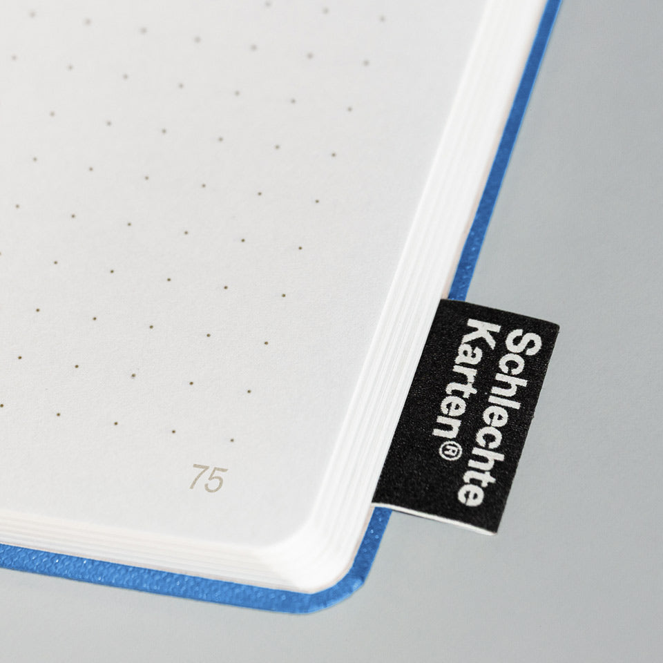 Schlechte Karten Oh No Notes Notizbuch hellblau – Notizbücher & Hefte