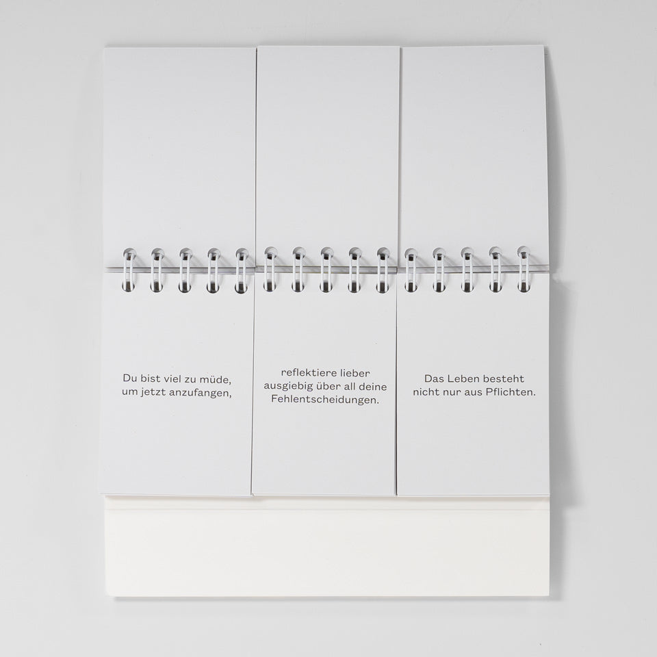 Schlechte Karten Der Prokrastinator – Tischkalender