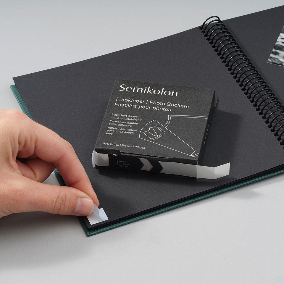 Semikolon doppelseitige Fotokleber – Fotoalben & Gästebücher