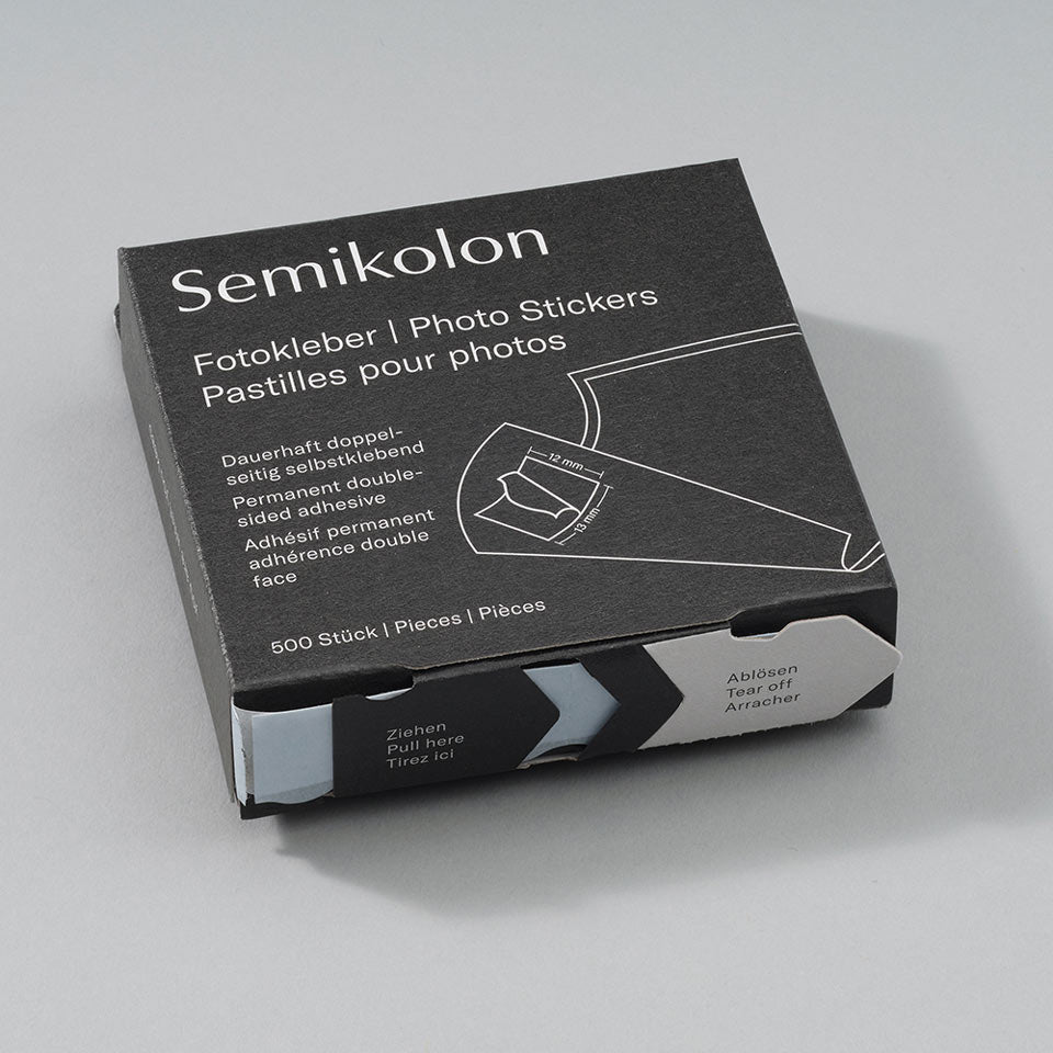 Semikolon doppelseitige Fotokleber – Fotoalben & Gästebücher