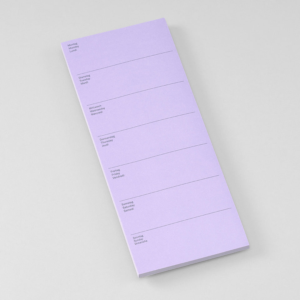 Semikolon Sticky Wochenplaner – Sticky Notes & Sticker
