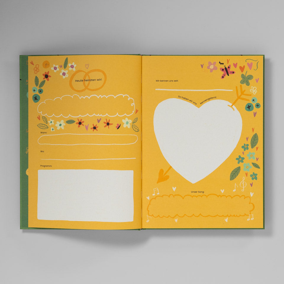 Slinga Gästebuch zur Hochzeit – Fotoalben & Gästebücher