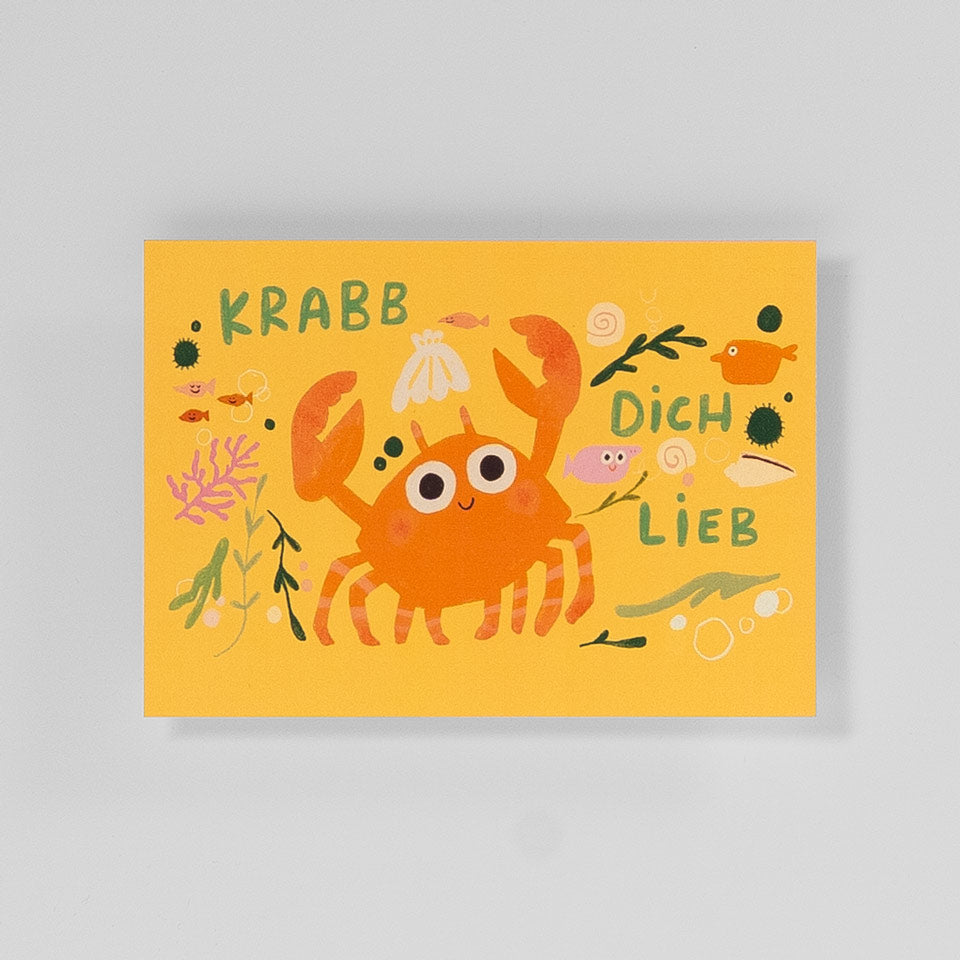 Slinga Postkarte Krabb Dich Lieb – Postkarten