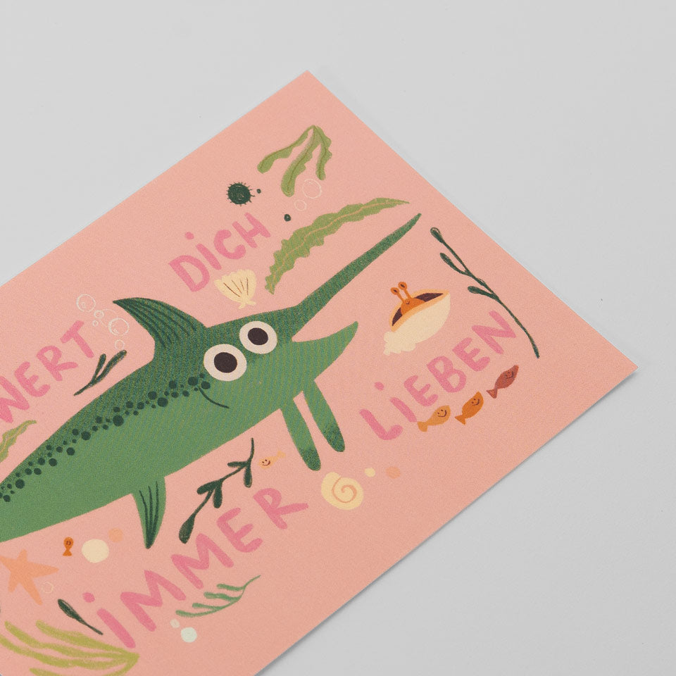 Slinga Postkarte Schwert Dich Immer Lieben – Postkarten