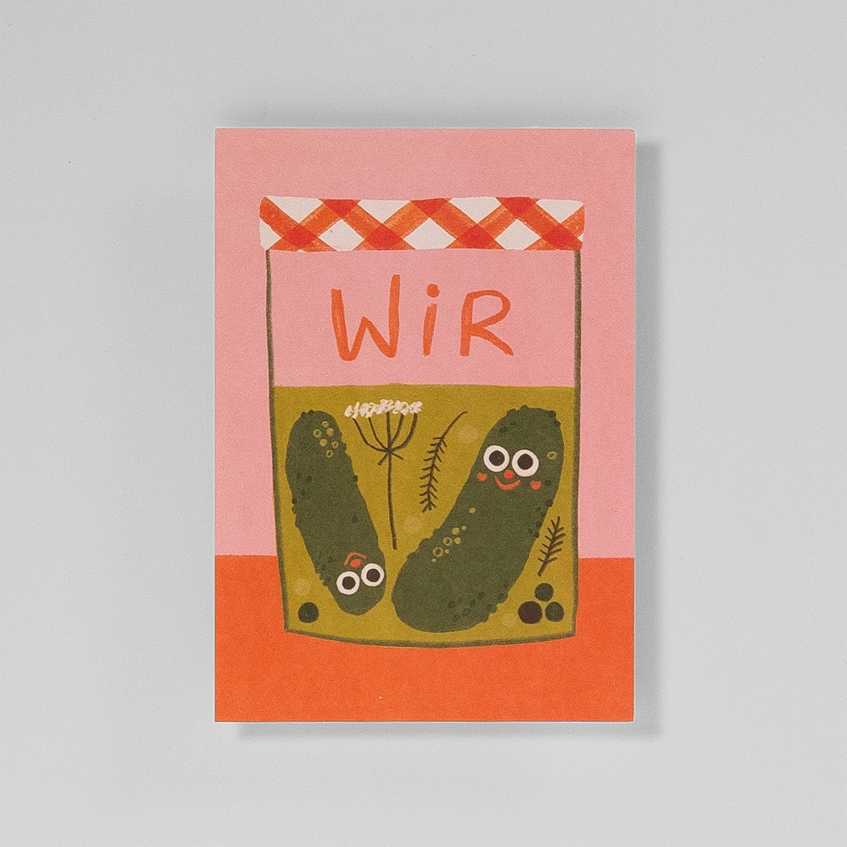 Slinga Postkarte „Wir“ – Liebeskarte