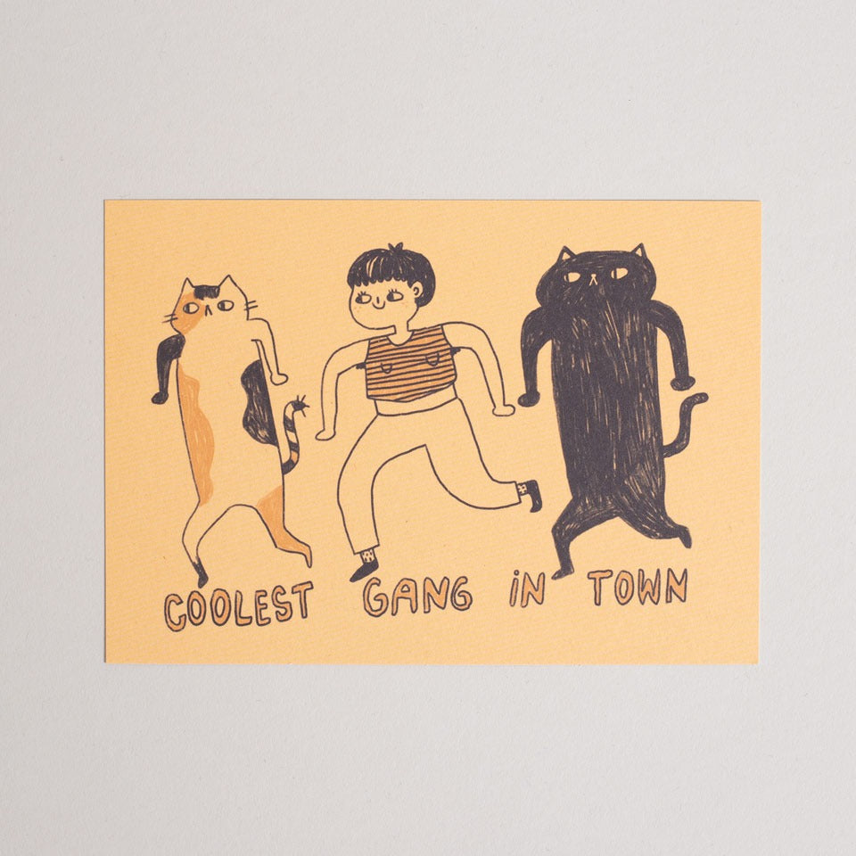 Slinga Postkarte Coolest Gang – Postkarten