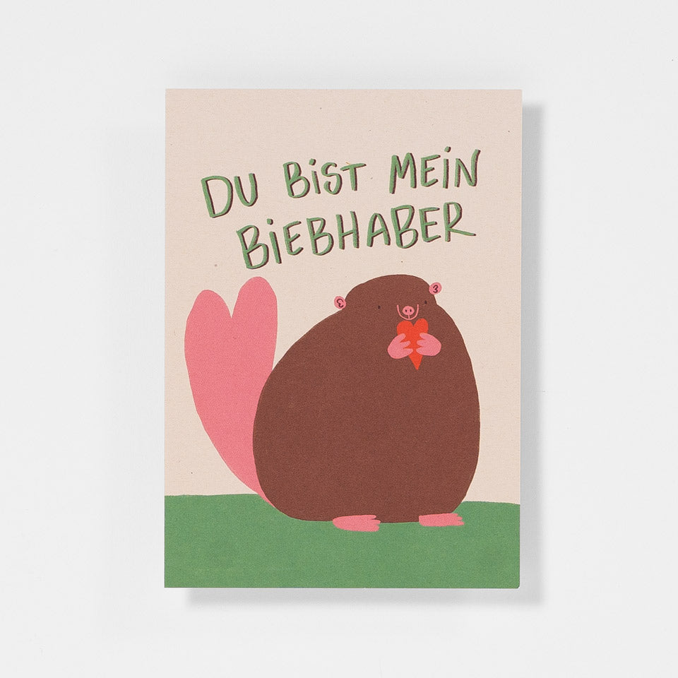 Slinga Postkarte Biebhaber – Postkarten
