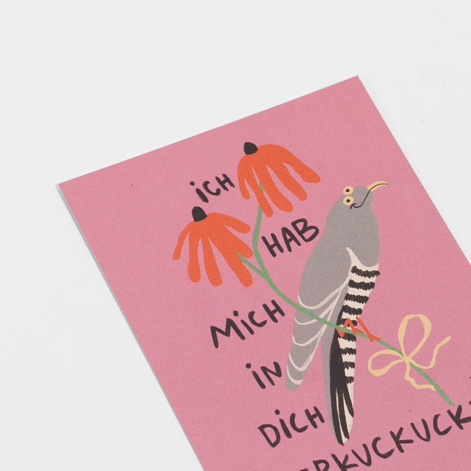 Slinga Postkarte Verkuckuckt – Postkarten