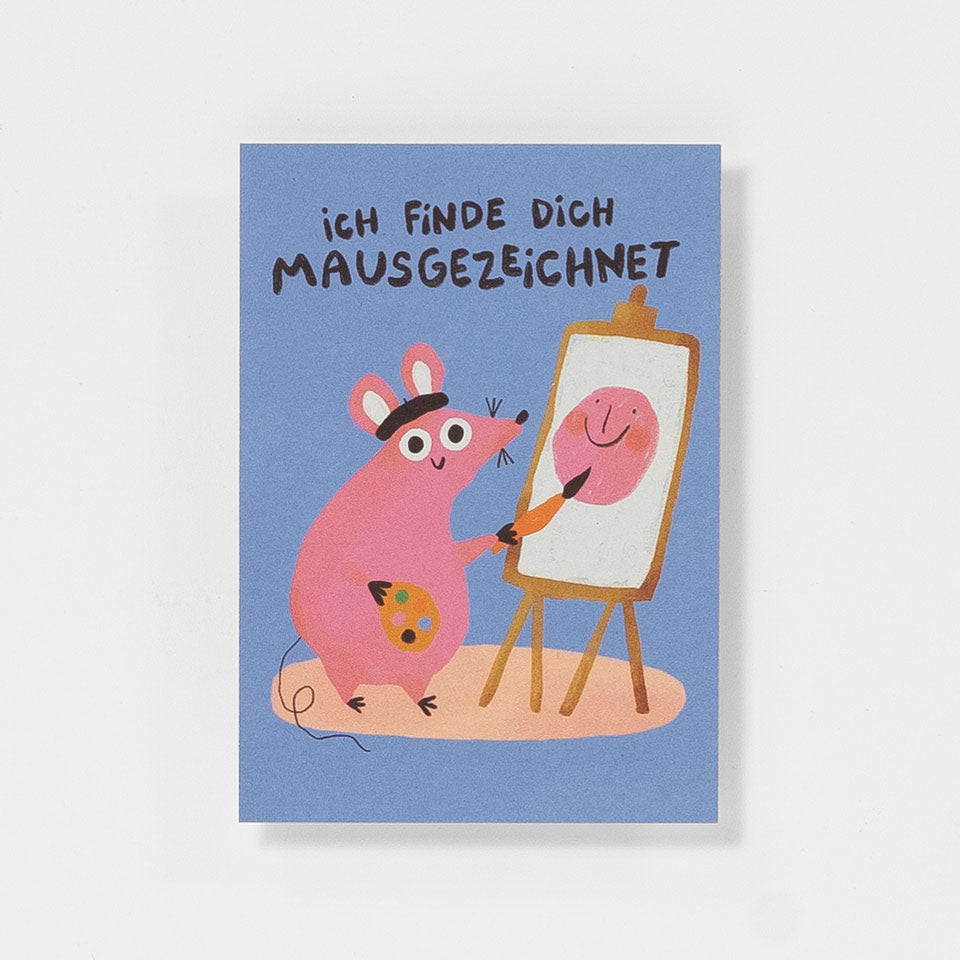 Slinga Postkarte Mausgezeichnet – Postkarten