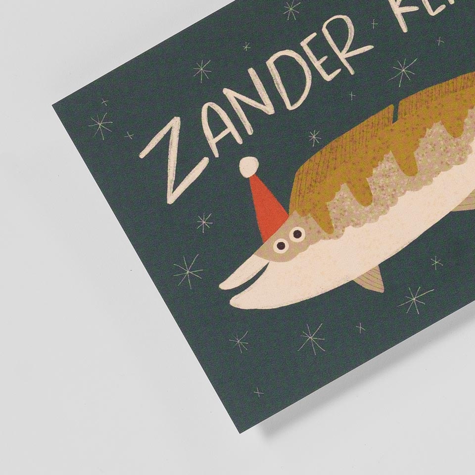 Slinga Weihnachtspostkarte Zander Klaus – Postkarten