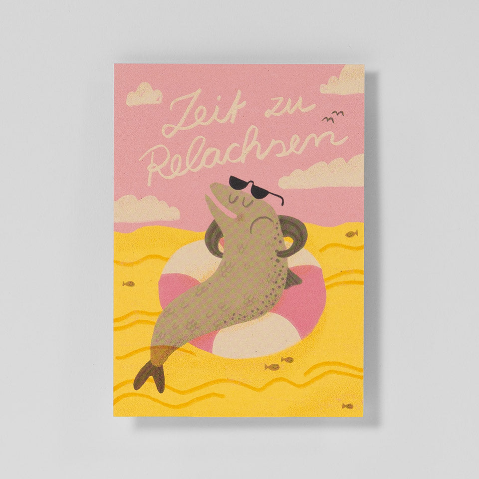 Slinga Postkarte Zeit zu Relachsen – Postkarten