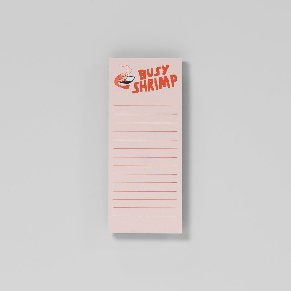 Squizzy P Notizblock Busy Shrimp – Blöcke
