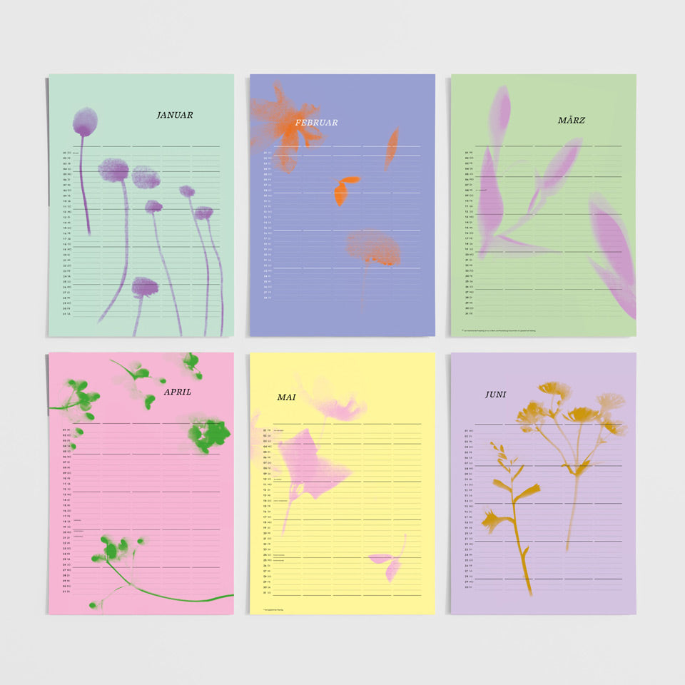 Studio Sandrine Familienkalender Happy 2026 A3 – Familienkalender