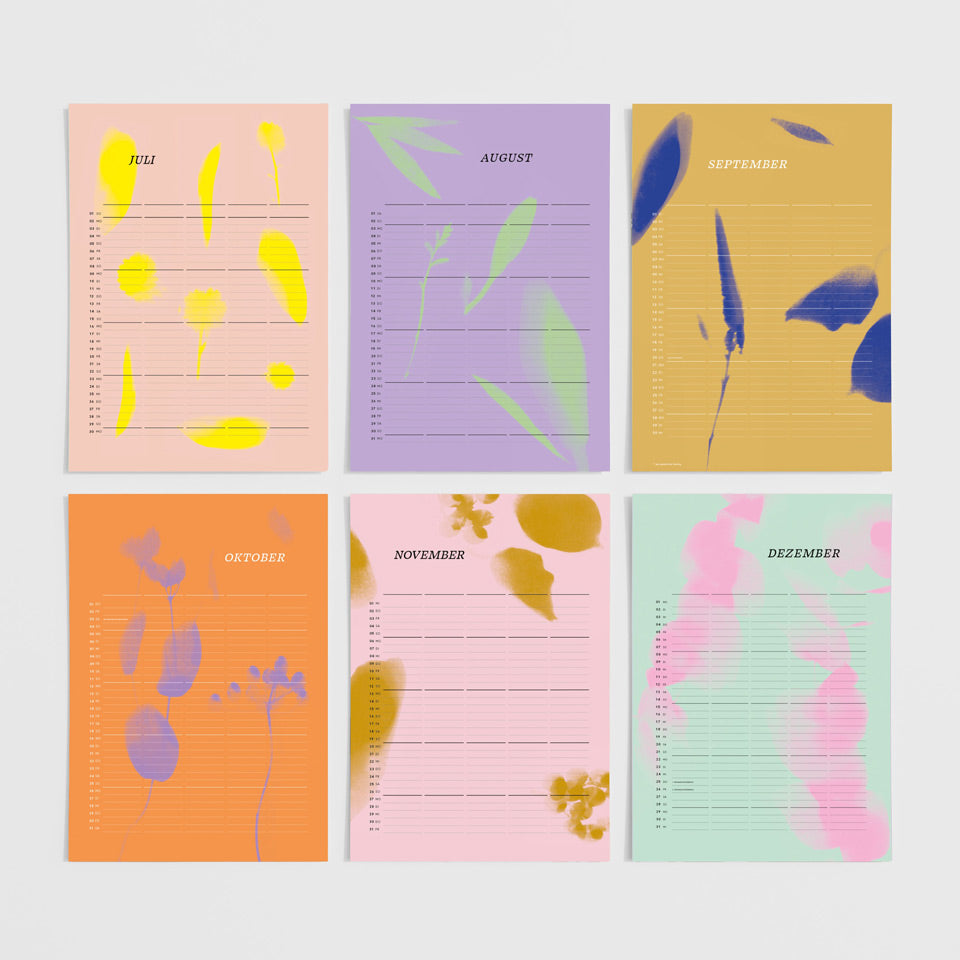 Studio Sandrine Familienkalender Happy 2026 A3 – Familienkalender