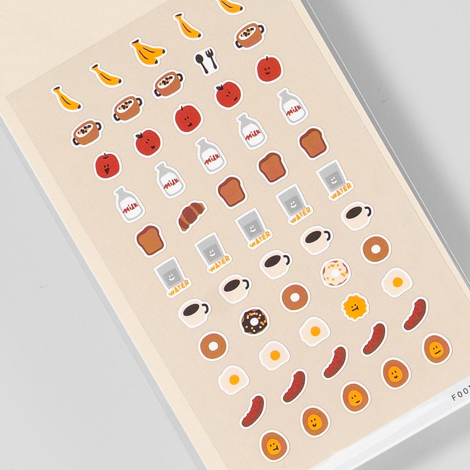 Suatelier Mini Series Aufkleber 103 Lebensmittel – Sticky Notes & Sticker