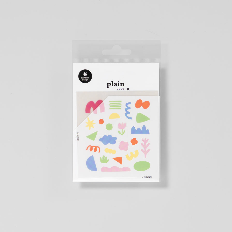 Suatelier Deco Sticker 1676 Freiformen – Sticky Notes & Sticker