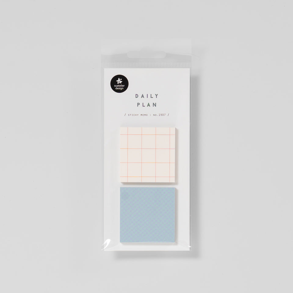 Suatelier Daily Plan Sticky Memo quadratisch 1907 – Sticky Notes & Sticker