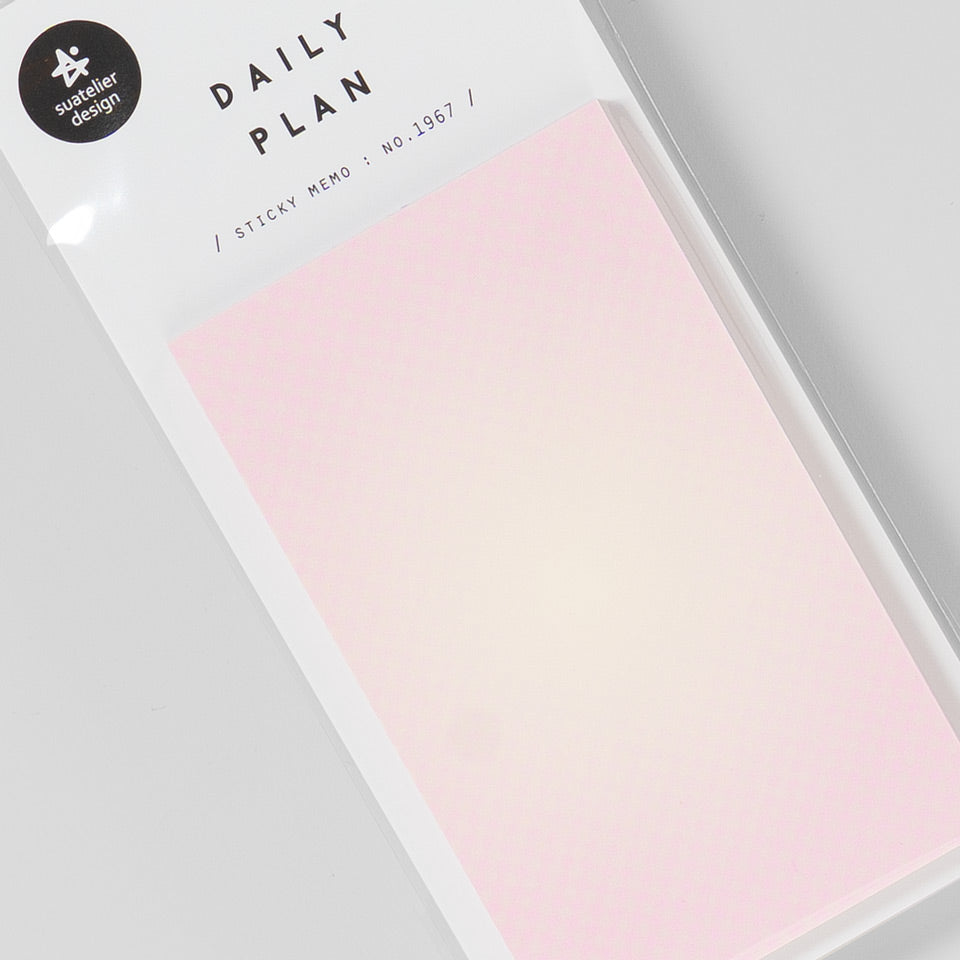 Suatelier Daily Plan Sticky Memo 1967 Verlauf – Sticky Notes & Sticker