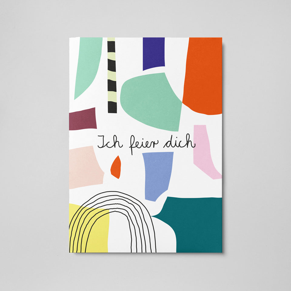 Unter Pinien Postkarte Ich feier dich – Postkarten