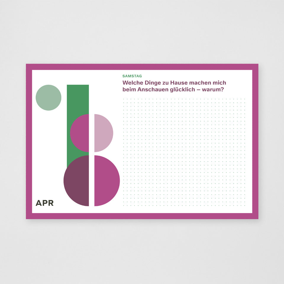 Journaling Kalender – 365 neue Seiten von dir