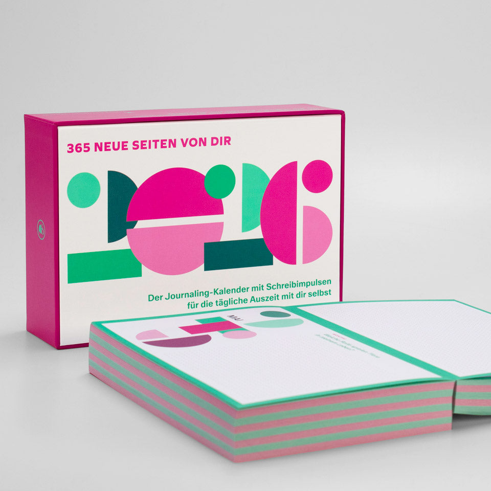 Verlag Hermann Schmidt Journaling Kalender 365 neue Seiten von dir – Tischkalender
