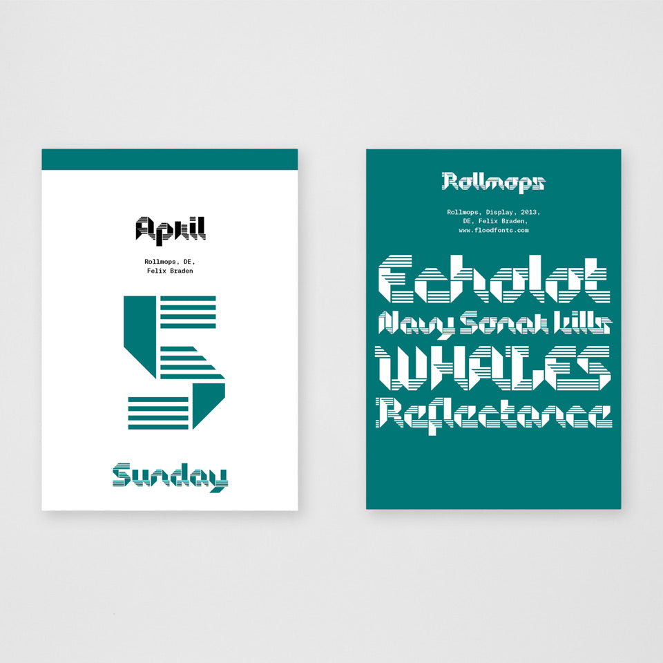 Verlag Hermann Schmidt Abreißkalender Typodarium 2026 – Tischkalender